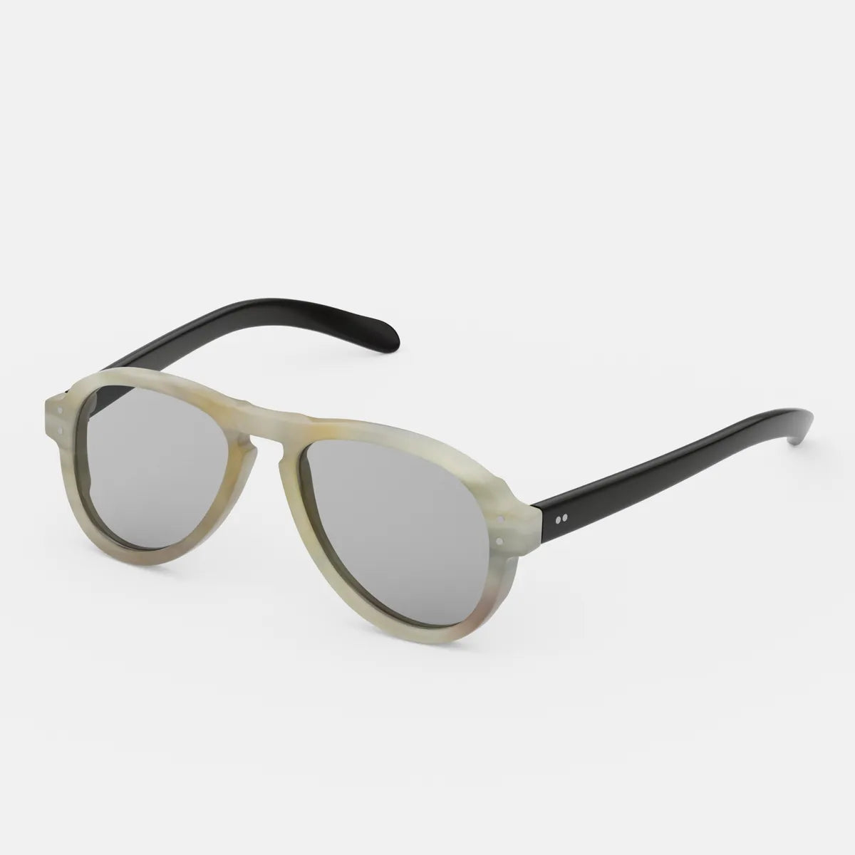 Coco Leni - HVAR White Buffalo Horn Black Bio-Acetate