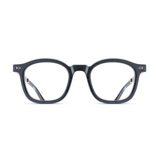 M2068 DARK NAVY CRYSTAL BRUSHED GOLD CLEAR