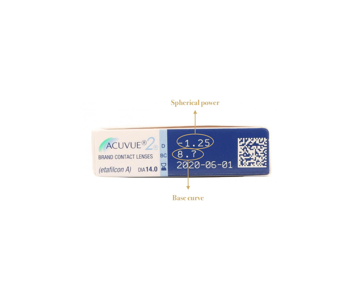JOHNSON & JOHNSON ACUVUE 2 - Bi-weekly (Pack of 6 lenses)