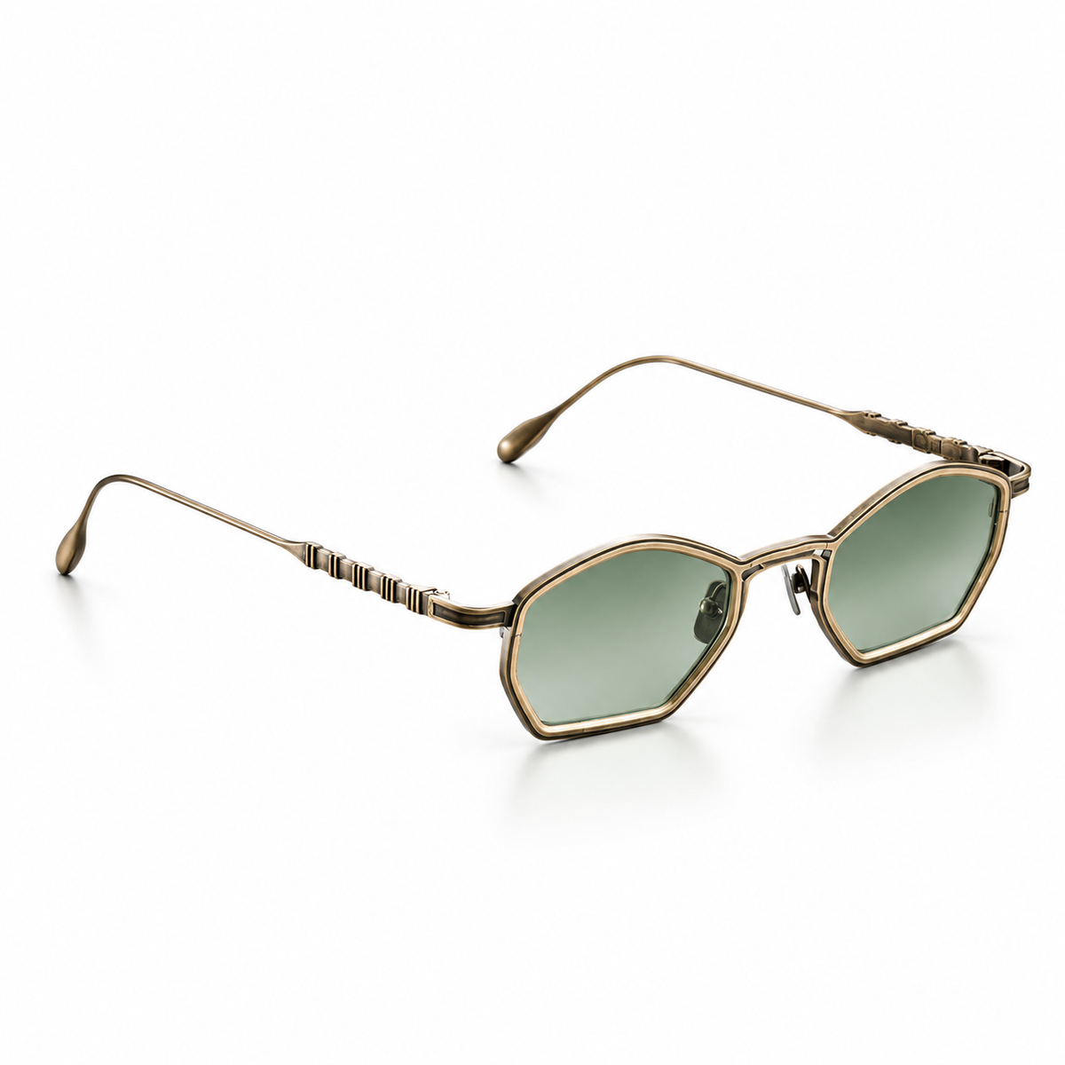 ACX128  ANTIQUE GOLD / GREEN GRADIENT 46