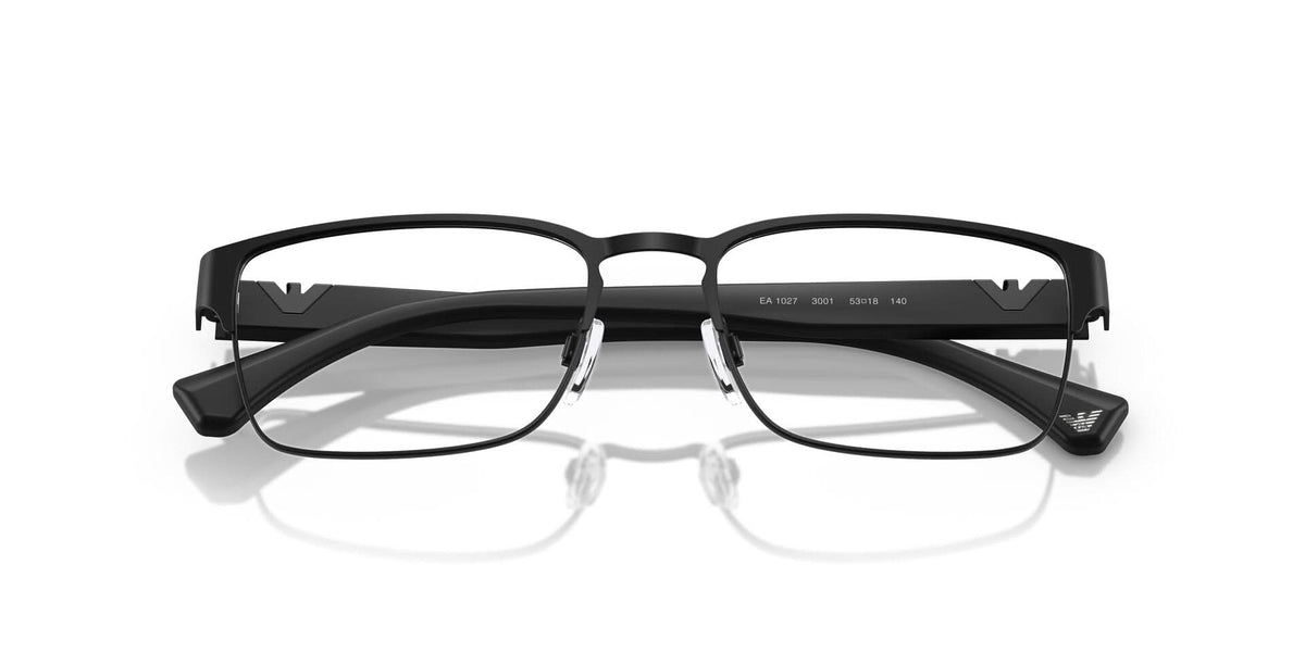 Emporio Armani EA1027 3001 matte black optical frame