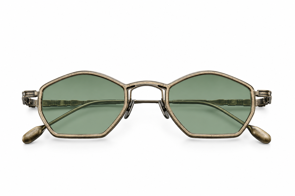 ACX128  ANTIQUE GOLD / GREEN GRADIENT 46