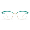 HOLLIS CHAMPAGNE GOLD JADE GREEN RX