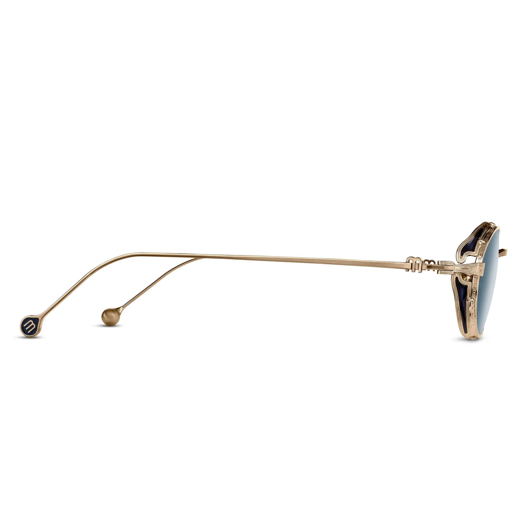M3169 Brushed Gold Blue Grey
