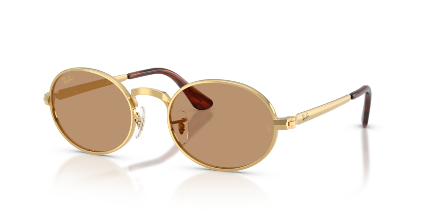 Ray-Ban 0RB3931 001/53 sunglasses — Three-quarter view