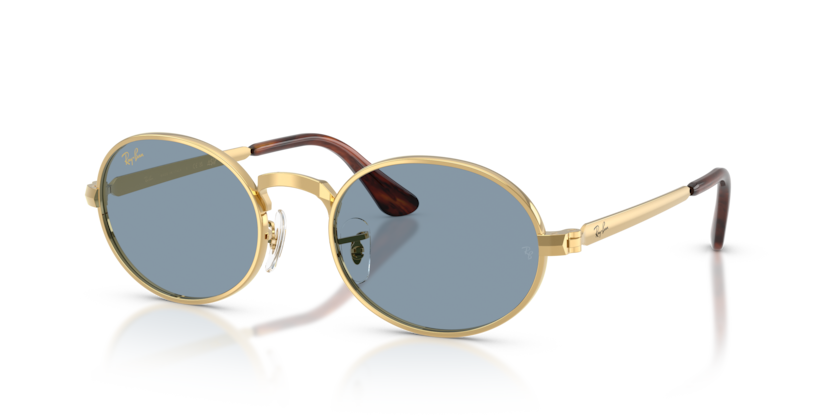 Ray-Ban 0RB3931 001/56 sunglasses — Three-quarter view