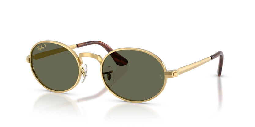 Ray-Ban 0RB3931 001/58 sunglasses — Three-quarter view