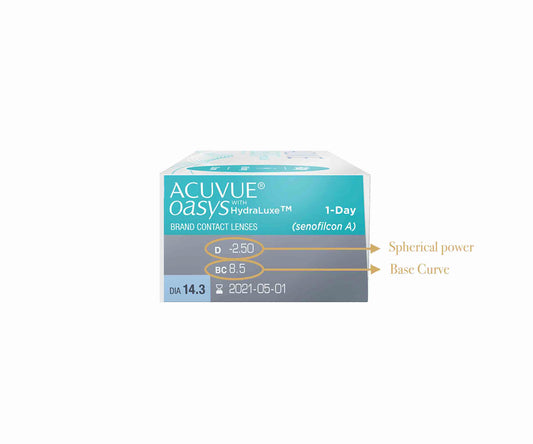 JOHNSON & JOHNSON  ACUVUE OASYS 1-DAY - Daily (Pack of 30 lenses)