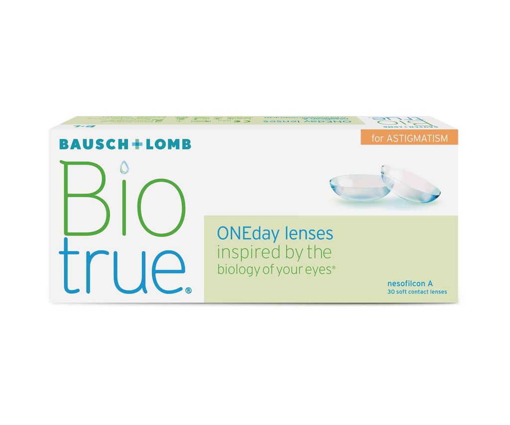 BAUSCH & LOMB  BIOTRUE ONEDAY FOR ASTIGMATISM - Daily (Pack of 30 lenses)