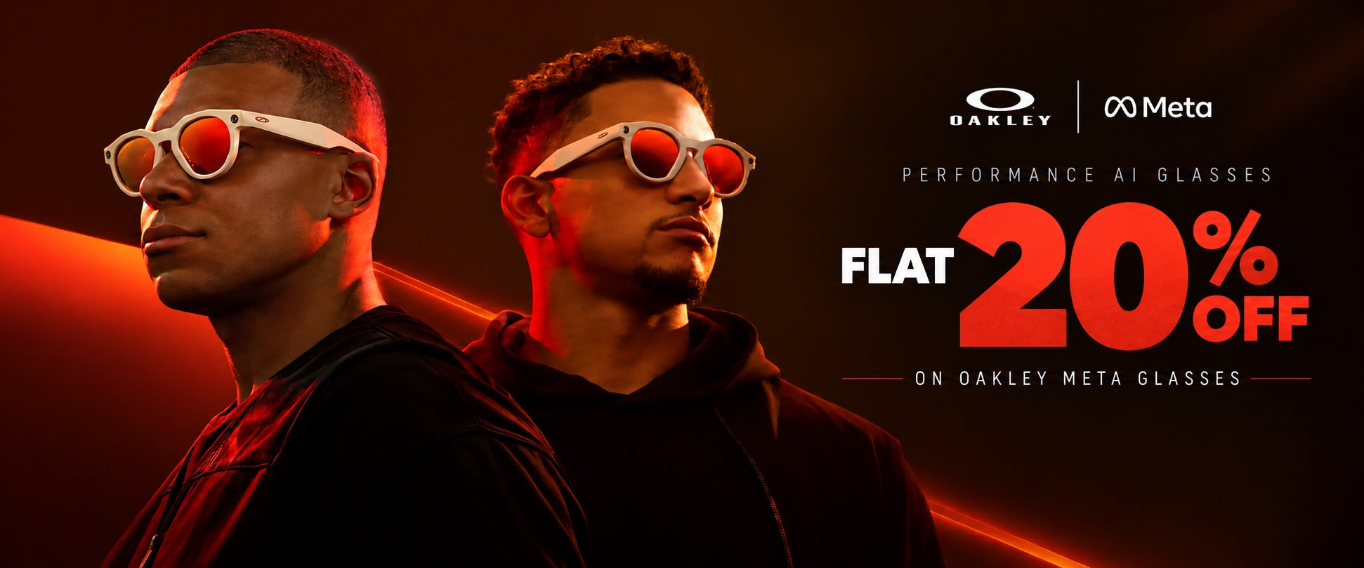 Oakley Meta performance AI glasses - flat 20% off